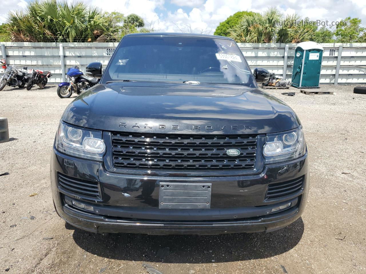 2014 Land Rover Range Rover Supercharged Black vin: SALGS2TF7EA174839