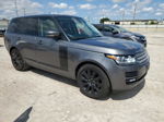 2015 Land Rover Range Rover Supercharged Gray vin: SALGS2TF7FA208926
