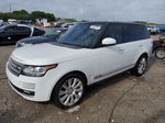 2015 Land Rover Range Rover Supercharged White vin: SALGS2TF8FA199864