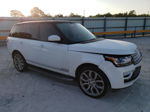 2015 Land Rover Range Rover Supercharged White vin: SALGS2TF8FA214086