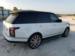 2015 Land Rover Range Rover Supercharged White vin: SALGS2TF8FA214086