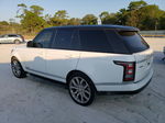 2015 Land Rover Range Rover Supercharged White vin: SALGS2TF8FA214086