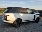 2015 Land Rover Range Rover Supercharged White vin: SALGS2TF8FA220423
