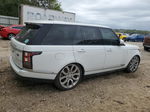 2014 Land Rover Range Rover Supercharged White vin: SALGS2TF9EA178035