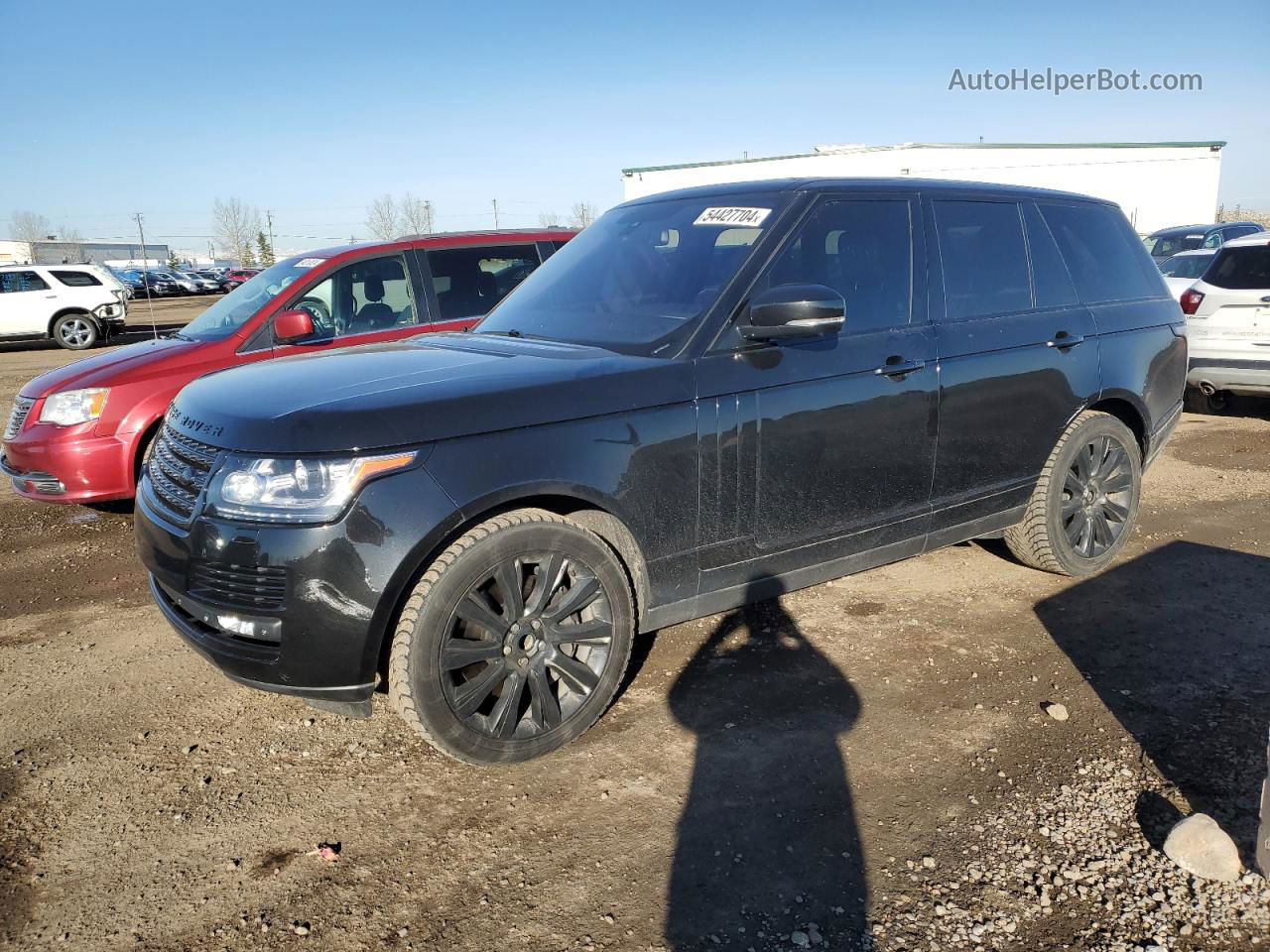 2014 Land Rover Range Rover Supercharged Black vin: SALGS2TF9EA196177