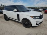 2015 Land Rover Range Rover Supercharged White vin: SALGS2TF9FA214078