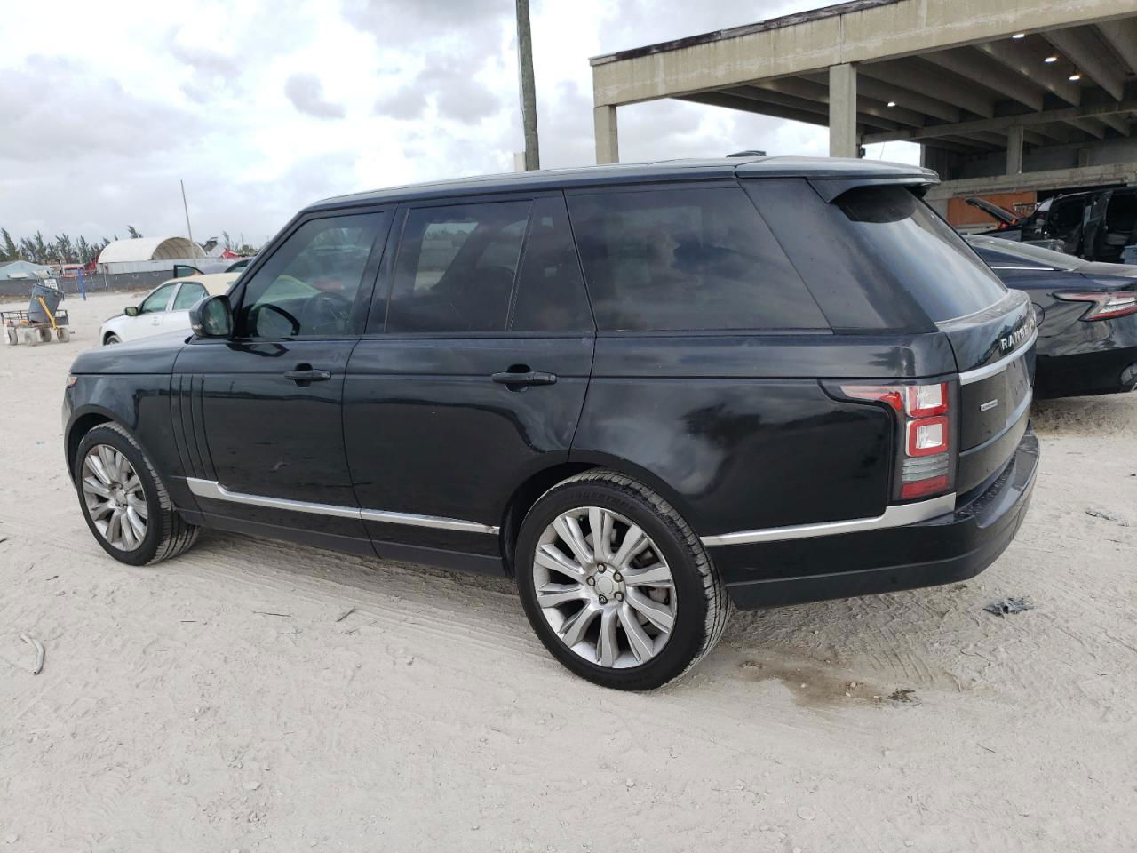 2015 Land Rover Range Rover Supercharged Black vin: SALGS2TF9FA224397