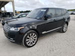 2015 Land Rover Range Rover Supercharged Черный vin: SALGS2TF9FA224397