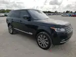 2015 Land Rover Range Rover Supercharged Черный vin: SALGS2TF9FA224397