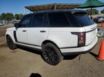 2015 Land Rover Range Rover Supercharged White vin: SALGS2TF9FA241460