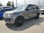2015 Land Rover Range Rover Supercharged Gray vin: SALGS2TFXFA215952