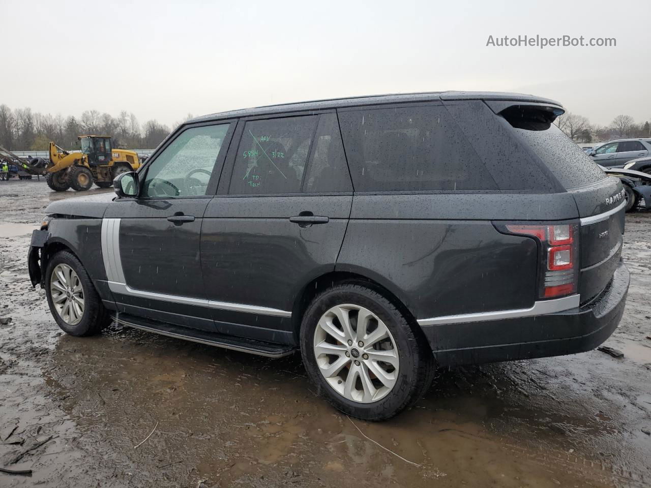 2014 Land Rover Range Rover Hse Black vin: SALGS2VF2EA124993