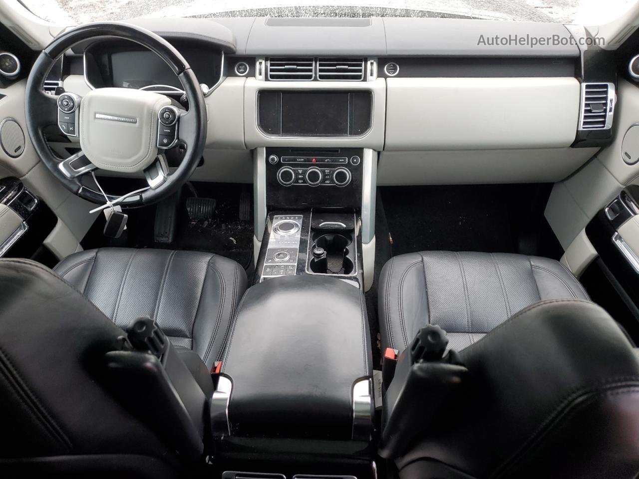 2014 Land Rover Range Rover Hse Черный vin: SALGS2VF2EA124993