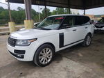 2015 Land Rover Range Rover Hse White vin: SALGS2VF5FA199821