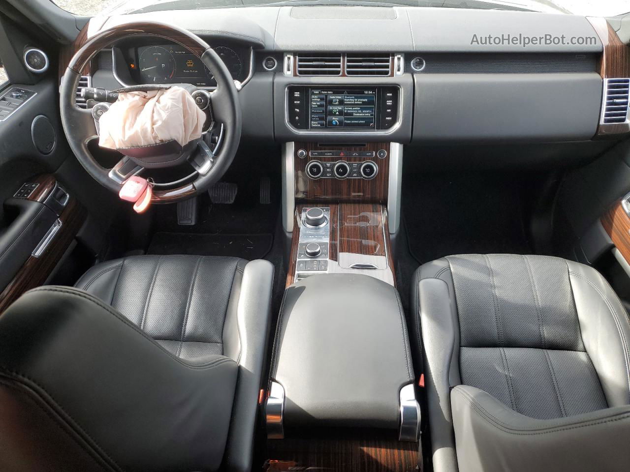 2015 Land Rover Range Rover Hse Black vin: SALGS2VF6FA206890