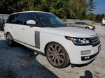 2015 Land Rover Range Rover Hse White vin: SALGS2VF9FA233873