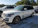 2015 Land Rover Range Rover Hse White vin: SALGS2VF9FA233873