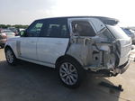 2014 Land Rover Range Rover Hse White vin: SALGS2WF2EA195593