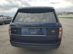 2014 Land Rover Range Rover Hse Синий vin: SALGS2WF4EA135296