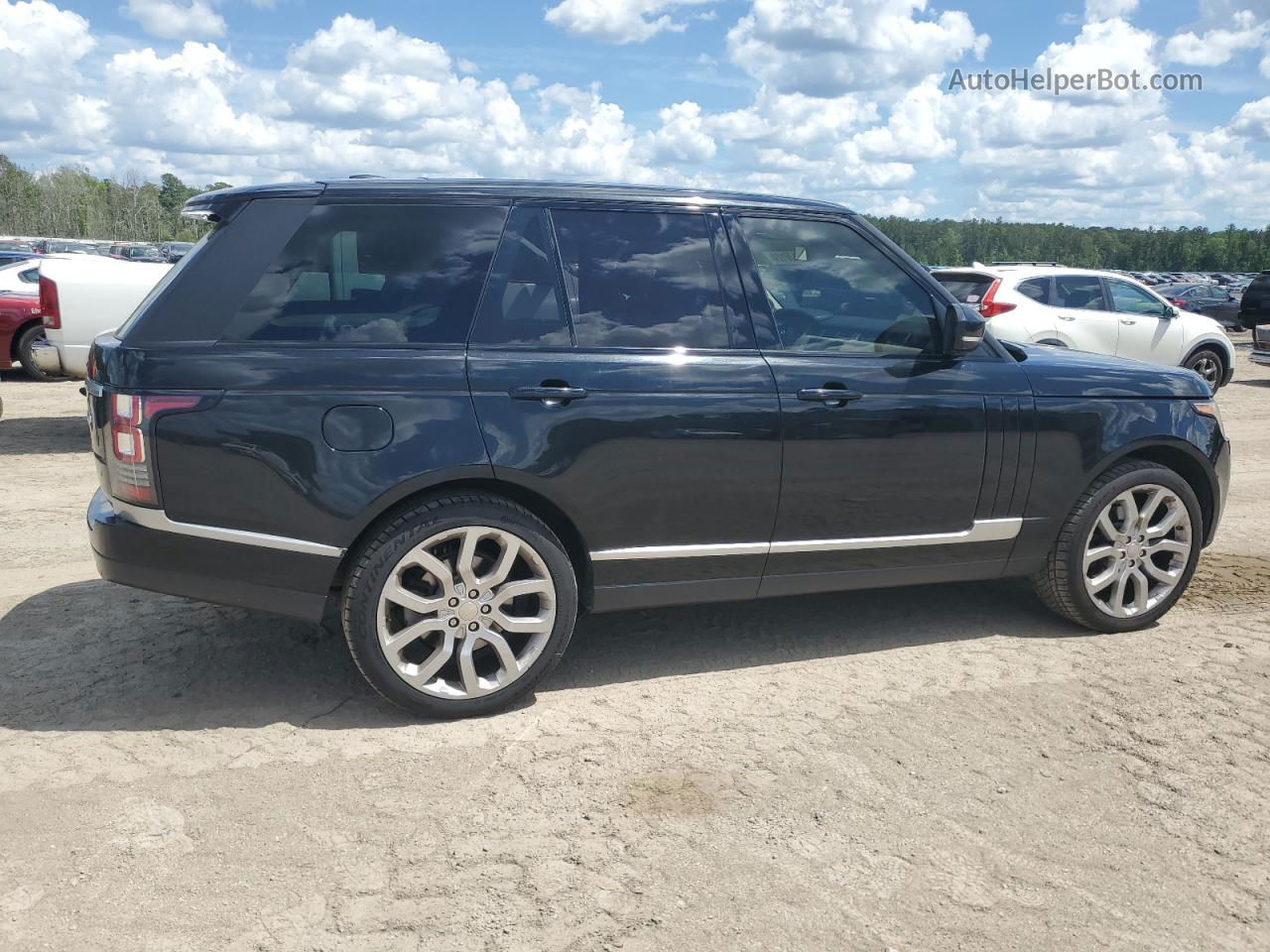 2014 Land Rover Range Rover Hse Black vin: SALGS2WF5EA180070