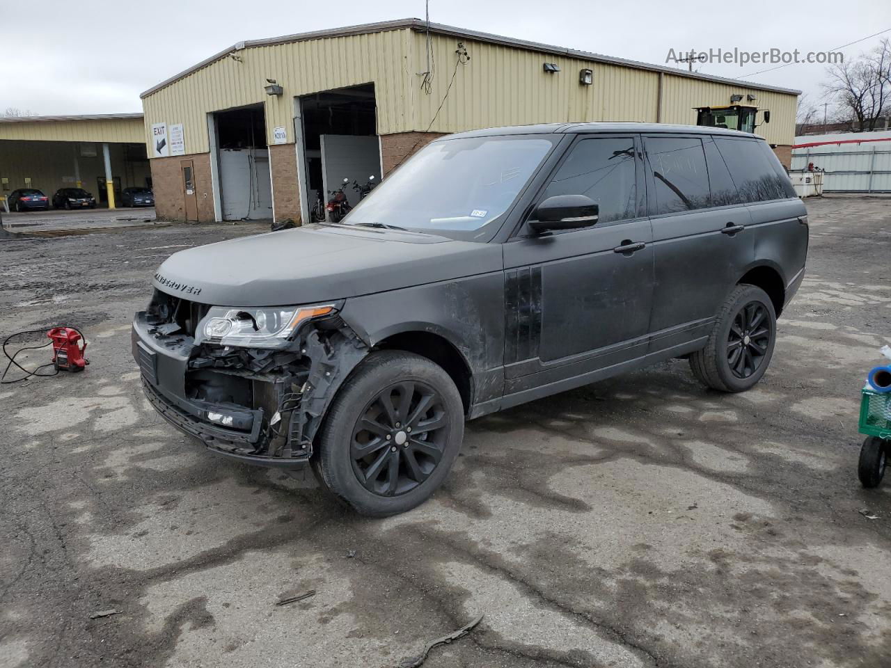 2014 Land Rover Range Rover Hse Black vin: SALGS2WF5EA195071