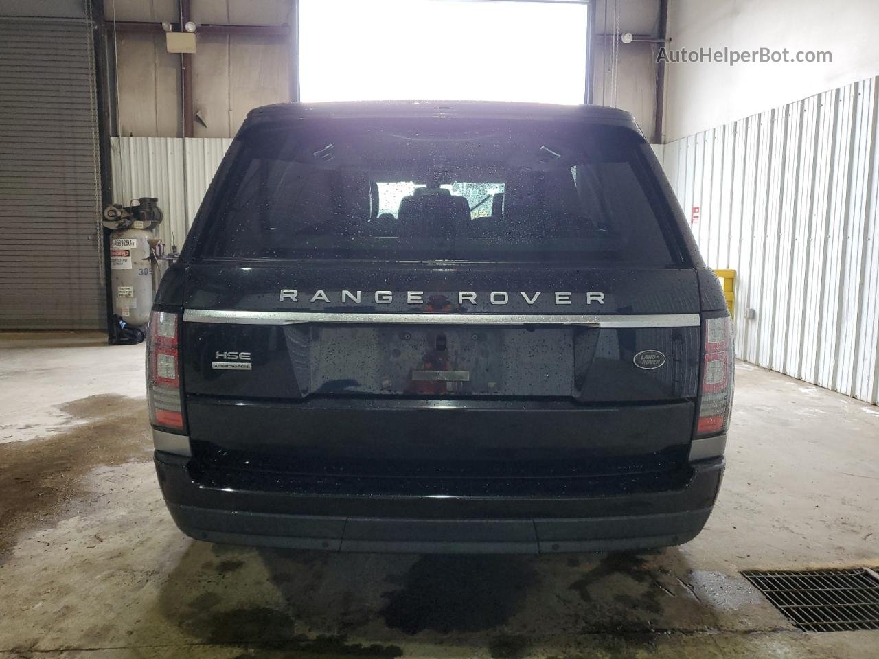 2014 Land Rover Range Rover Hse Black vin: SALGS2WF7EA151041