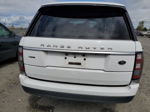 2014 Land Rover Range Rover Hse White vin: SALGS2WF7EA190292