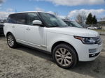 2014 Land Rover Range Rover Hse White vin: SALGS2WF7EA190292