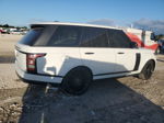 2014 Land Rover Range Rover Hse White vin: SALGS2WF8EA196750