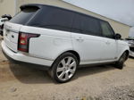 2015 Land Rover Range Rover Supercharged White vin: SALGS3TF1FA217806