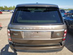 2014 Land Rover Range Rover Supercharged Желто-коричневый vin: SALGS3TF4EA176490