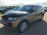 2014 Land Rover Range Rover Supercharged Желто-коричневый vin: SALGS3TF4EA176490