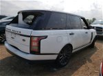 2015 Land Rover Range Rover Supercharged White vin: SALGS3TF4FA204824