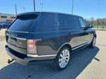 2015 Land Rover Range Rover Supercharged Черный vin: SALGS3TF8FA221111