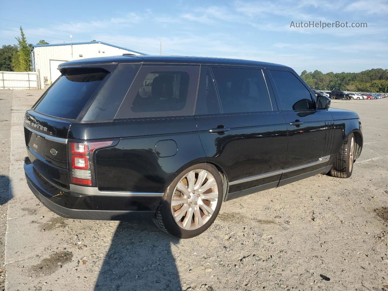 2014 Land Rover Range Rover Supercharged Черный vin: SALGS3TFXEA172749