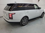 2017 Land Rover Range Rover Supercharged White vin: SALGS5FE0HA362112