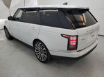 2017 Land Rover Range Rover Supercharged White vin: SALGS5FE0HA362112