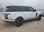 2017 Land Rover Range Rover Supercharged Белый vin: SALGS5FE3HA359074