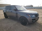 2017 Land Rover Range Rover Supercharged Gray vin: SALGS5FE8HA342304