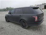 2017 Land Rover Range Rover Supercharged Черный vin: SALGS5FE9HA351206