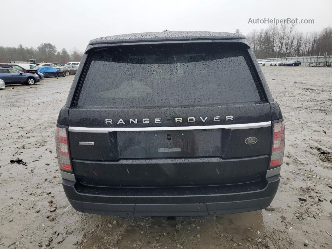 2014 Land Rover Range Rover Autobiography Черный vin: SALGV2EF6EA144428