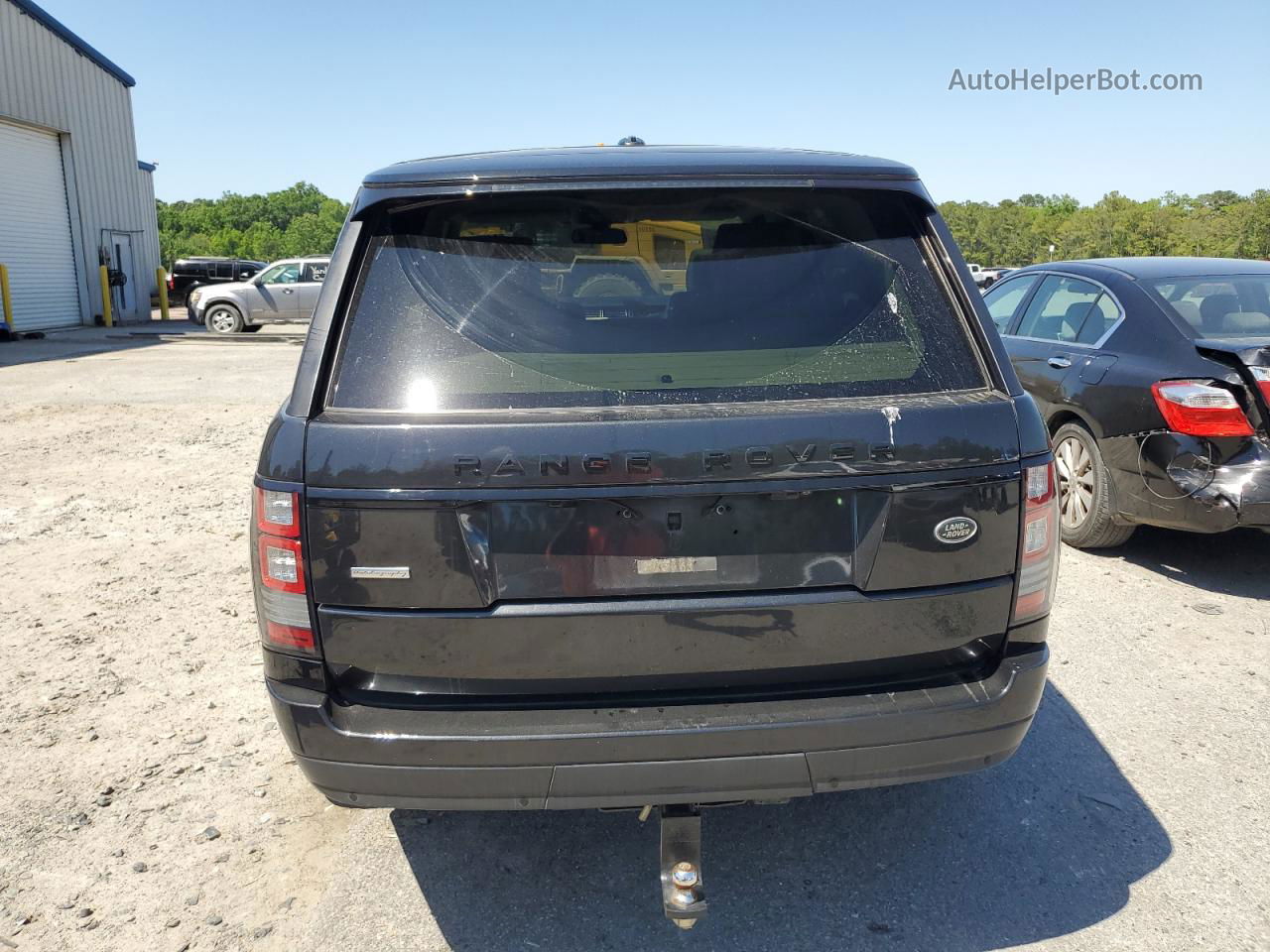 2014 Land Rover Range Rover Autobiography Черный vin: SALGV2TF3EA190561