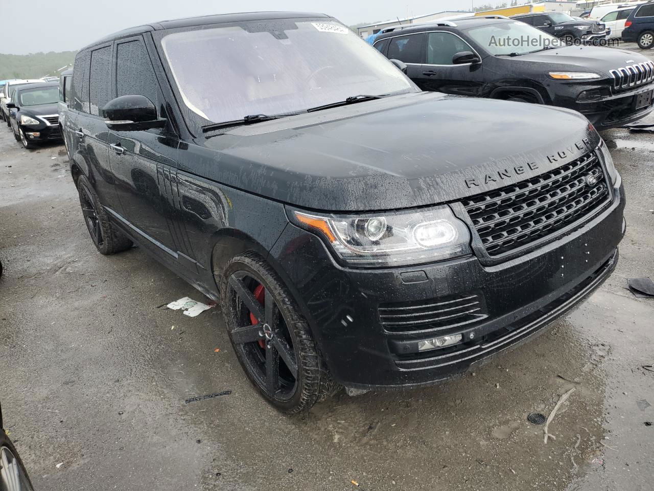 2014 Land Rover Range Rover Autobiography Black vin: SALGV2TF4EA154796