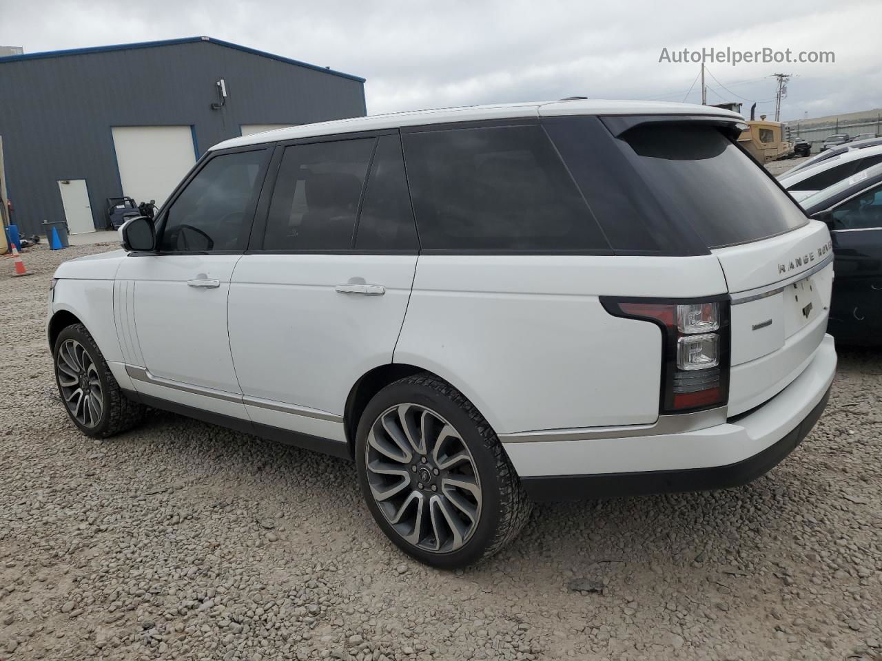 2015 Land Rover Range Rover Autobiography Белый vin: SALGV2TF7FA230478