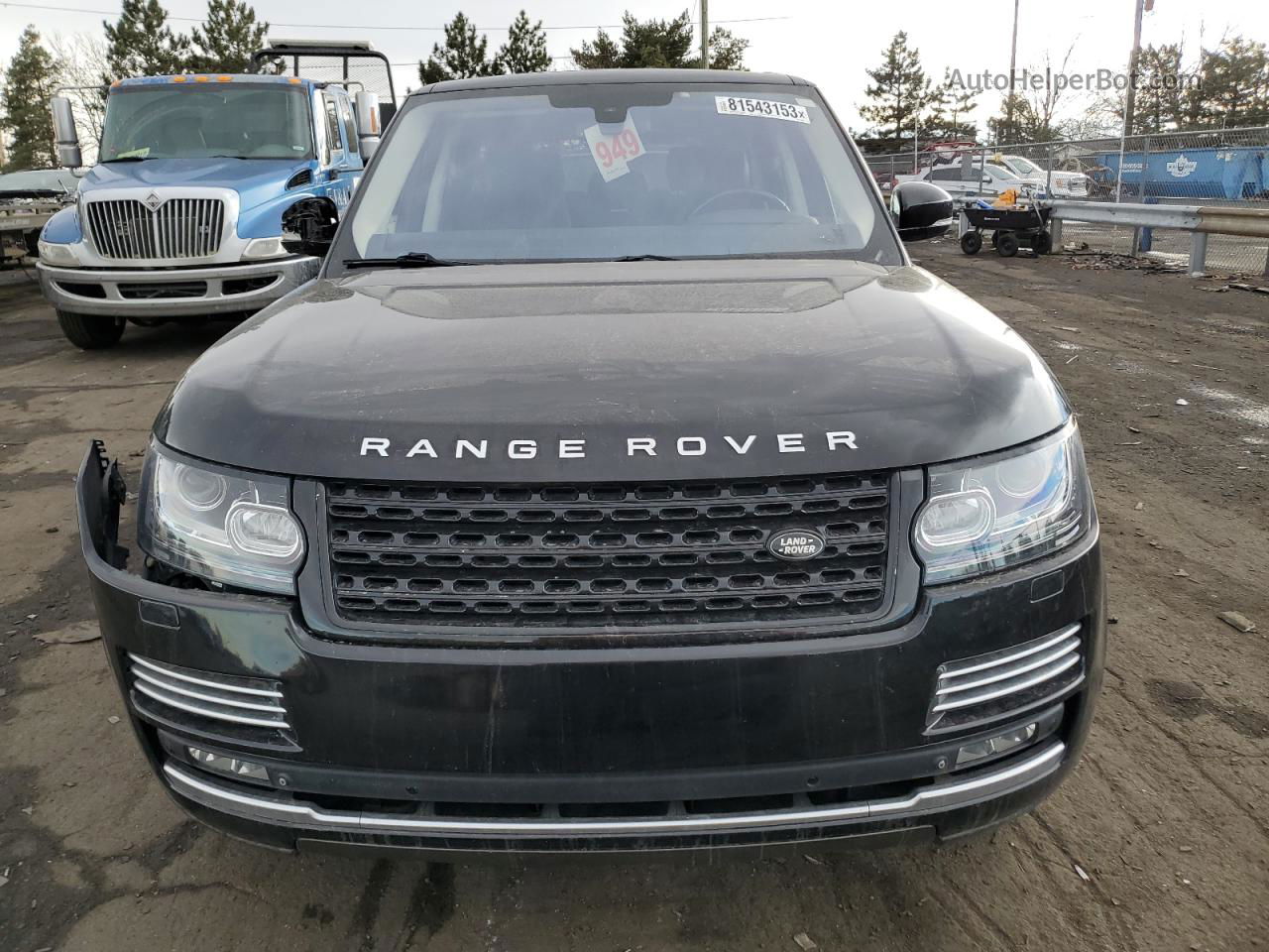 2015 Land Rover Range Rover Autobiography Black vin: SALGV2TFXFA230426