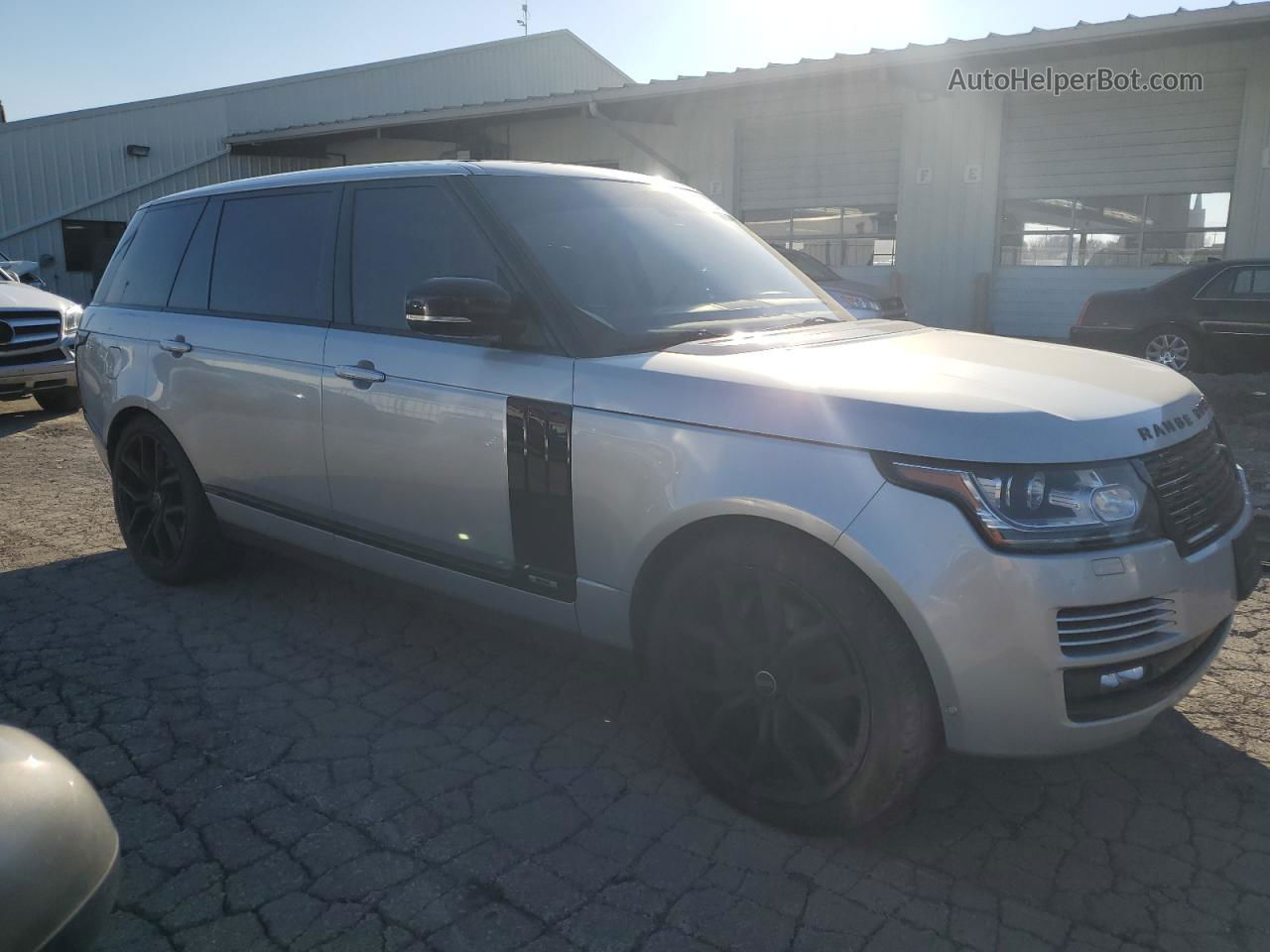 2014 Land Rover Range Rover Autobiography Silver vin: SALGV3TF0EA179345