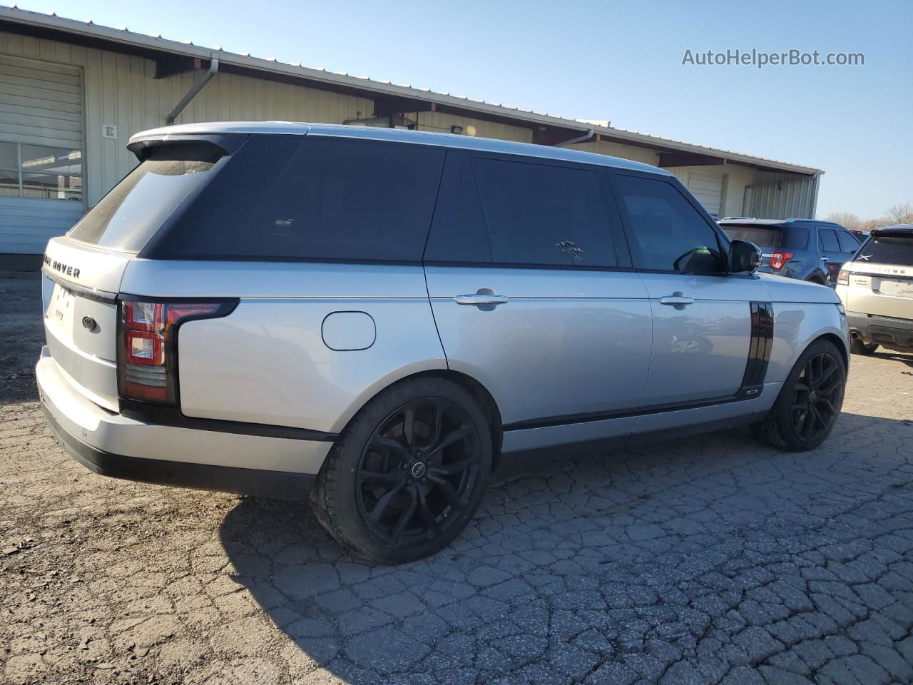 2014 Land Rover Range Rover Autobiography Silver vin: SALGV3TF0EA179345