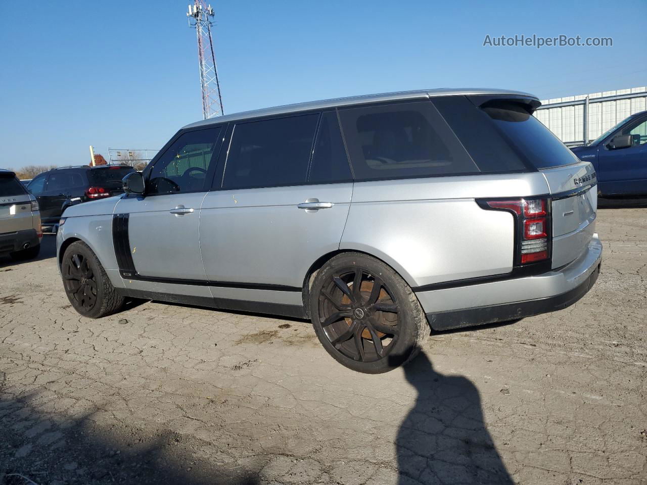 2014 Land Rover Range Rover Autobiography Silver vin: SALGV3TF0EA179345