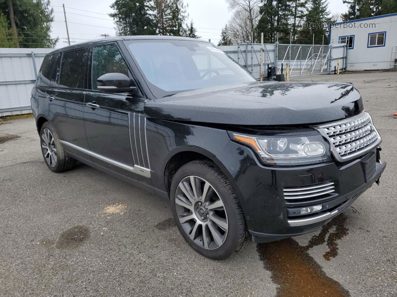 2015 Land Rover Range Rover Autobiography Black vin: SALGV3TF8FA236960