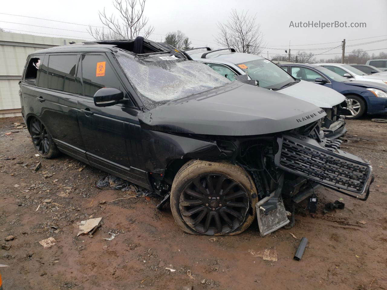 2017 Land Rover Range Rover Autobiography Black vin: SALGV5FE3HA341682